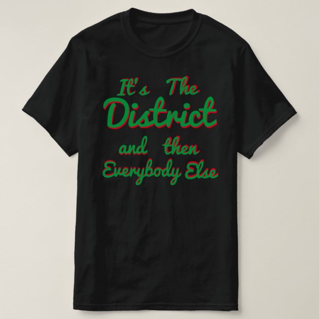 Das District T-Shirt (Design vorne)