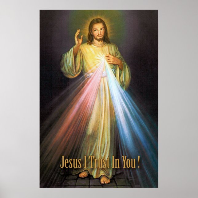 DAS DIVINE MERCY-LIEFERBILD POSTER (Vorne)