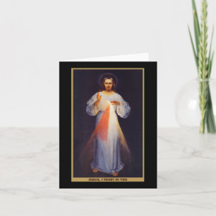 Das Divine Mercy Shirt Premium Karte