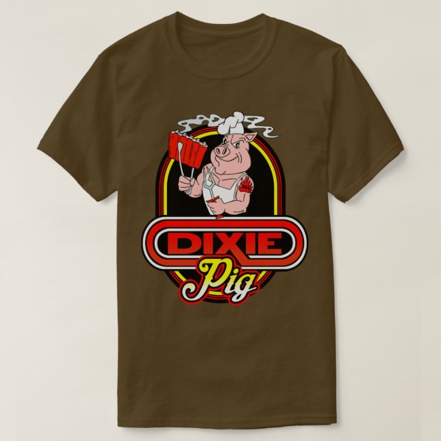 Das Dixie-Schwein T-Shirt (Design vorne)