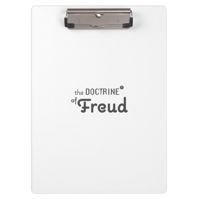 das Doctrine® von Freud Klemmbrett (Vorderseite)