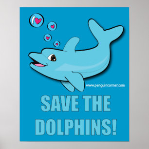 Das Dolphin-Poster gerettet Poster