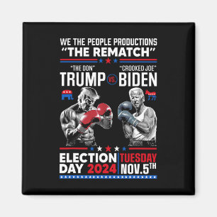Das Don und Crooked Joe Biden - Pro Trump Magnet