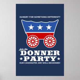 Das Donner Party - hungrig für etwas Poster