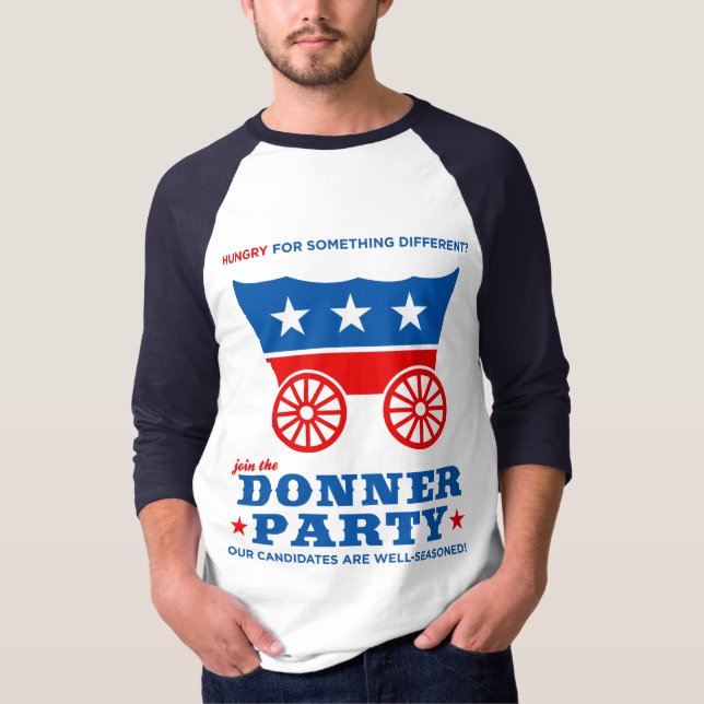 Das Donner Party - hungrig für etwas T-Shirt (Vorderseite)