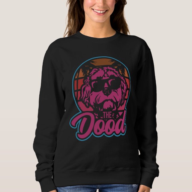 Das Dood Doodle Labradoodle Goldendoodle  5 Sweatshirt (Vorderseite)