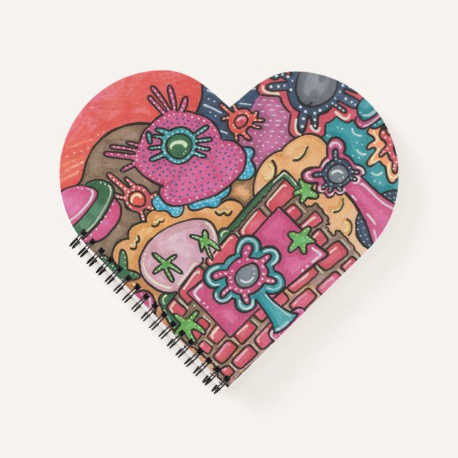 Das Doodle-System Notizbuch (Vorderseite)