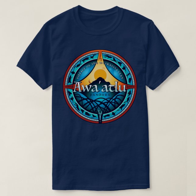 Das Dorf Awaatlu T-Shirt (Design vorne)