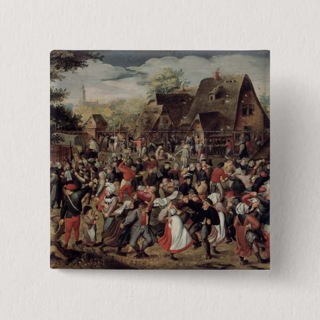Das Dorf-Festival Button (Vorderseite)