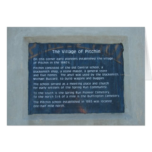 Das Dorf Pitchin, Iowa (Vorderseite (Horizontal))