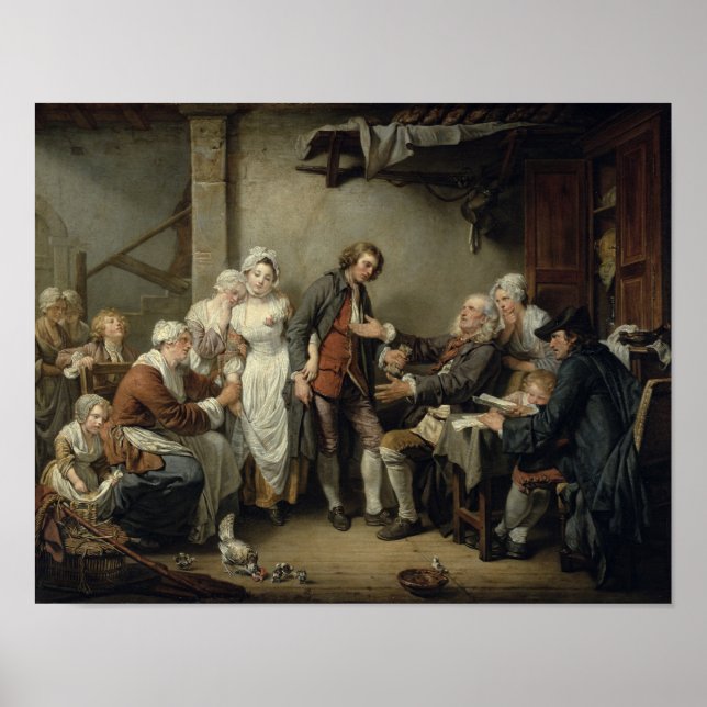 Das Dorfabkommen von 1761 Poster (Vorne)