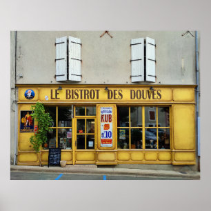 Das Dove Bistro, Verteuile Sur Charente. Poster