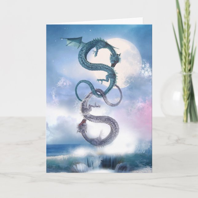 das Dracheduell Karte (Vorderseite)