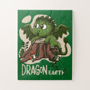Das Drachenpuzzle des Kid Puzzle