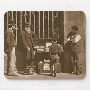 Das drastische Schuh-Schwarze, 1876-77 Mousepad