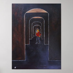 Das Dream Stalker Gemälde von Alfred Fox Poster