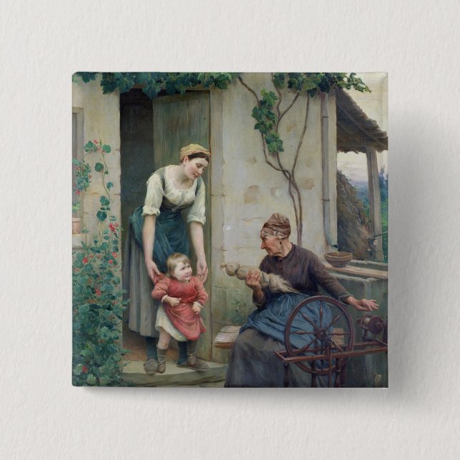 Das drei Alter Button (Vorderseite)