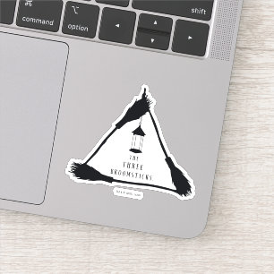 DAS DREI BROOMSTICKS™-Logo Aufkleber