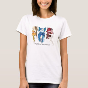 Das drei kluge Feenbabydoll-T-Shirt T-Shirt