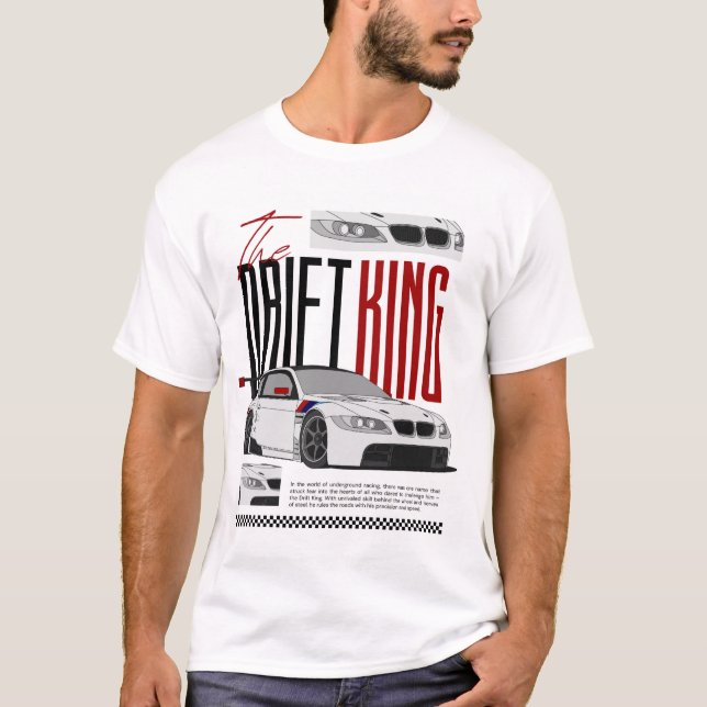 Das Drift King T-Shirt für Männer (Vorderseite)