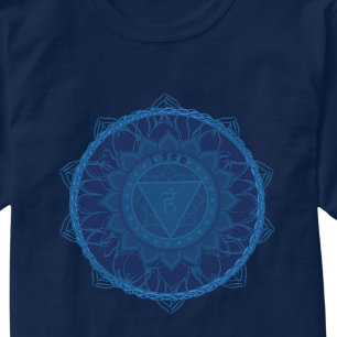 Das dritte Auge Chakra Mandala Ajna T-Shirt