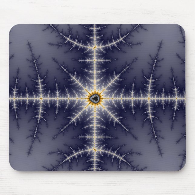 Das dritte Auge - Fraktal Mousepad (Vorne)