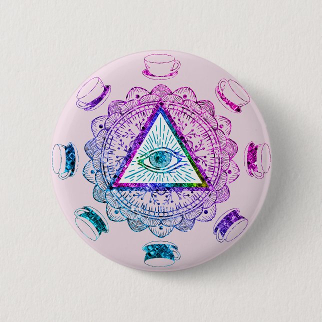 Das dritte Auge sieht den Augapfel-Cup Button (Vorderseite)