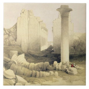 Das Dromos oder der zentrale Hall des großen Fliese