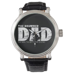 Das Drummer-Geschenk für Vater Armbanduhr