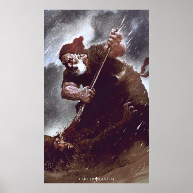 Das Duell des alten Patrioten Poster (Vorne)