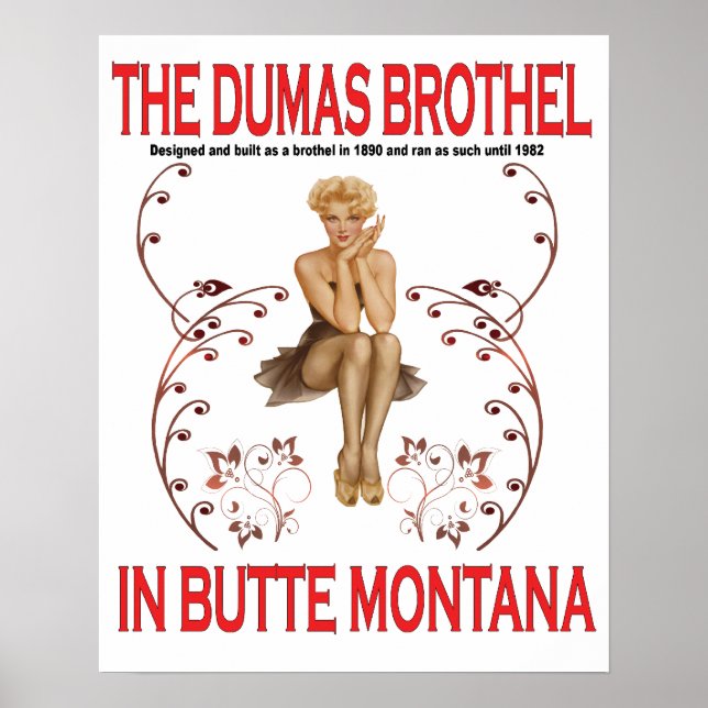 Das Dumas-Brothel-Poster Poster (Vorne)