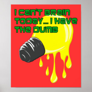 Das Dumbs-Poster Poster