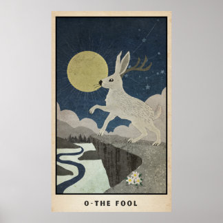 Das dumme Arcana-Poster mit der Jackalope Poster