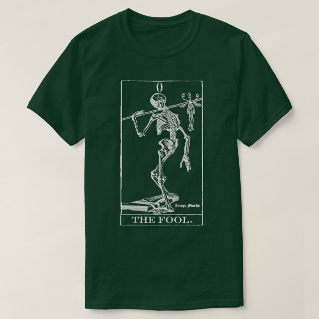 Das dumme Tarot 0 T-Shirt (Design vorne)