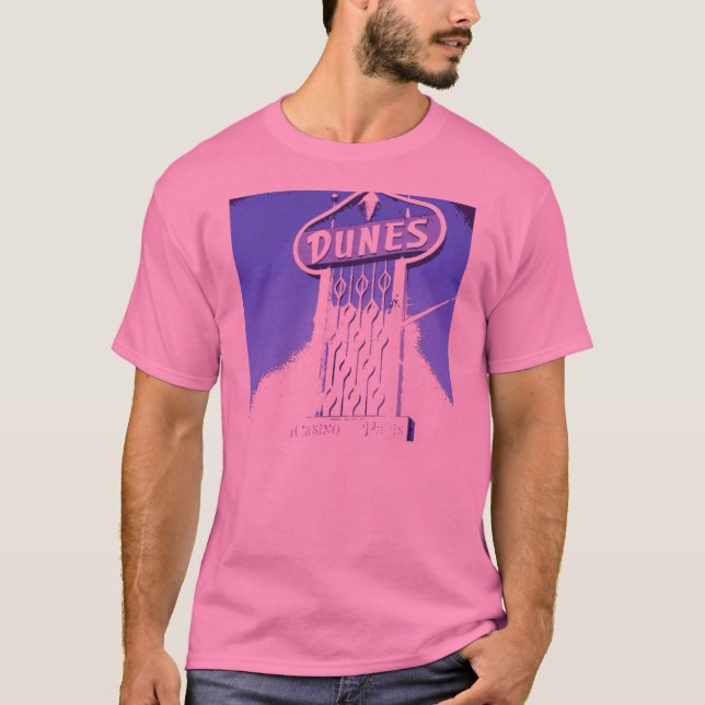 Das Dunes Casino Las Vegas T-Shirt (Vorderseite)