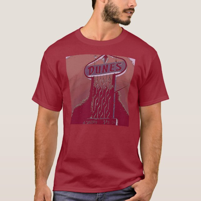 Das Dunes Hotel Las Vegas T-Shirt (Vorderseite)