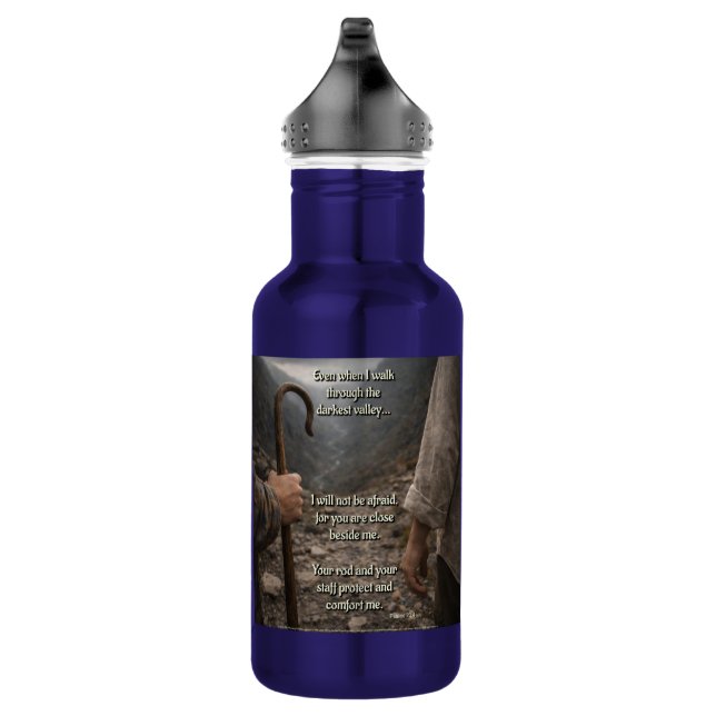 Das dunkelste Tal Edelstahlflasche (Rechts)