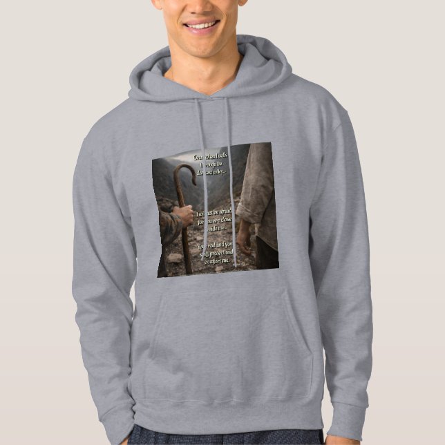 Das dunkelste Tal Hoodie (Vorderseite)