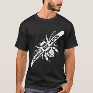 Das dunkle T-Shirt der Hummel-Bienen-Dampf-Männer
