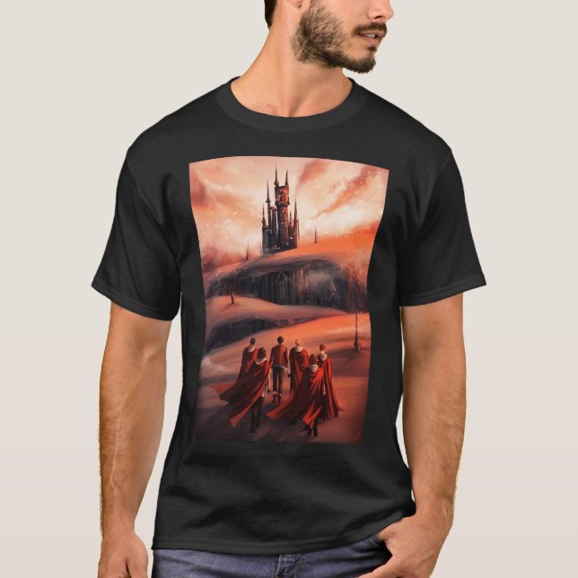 Das dunkle Turmplakat T-Shirt (Vorderseite)