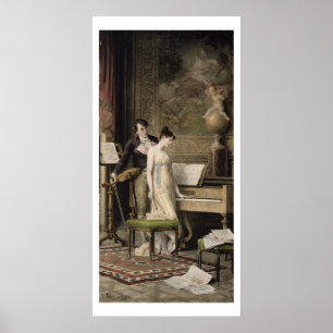 Das Duo (Mezzotint) Poster