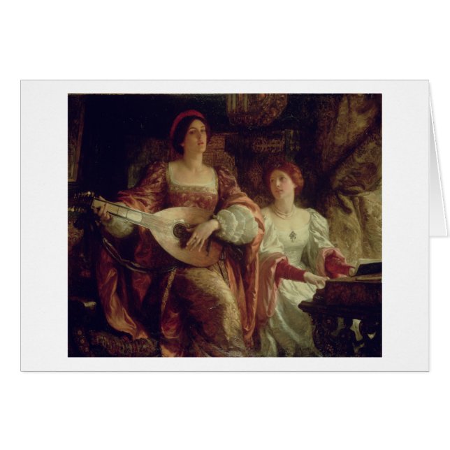 Das Duo (Öl auf Leinwand) (Vorderseite (Horizontal))