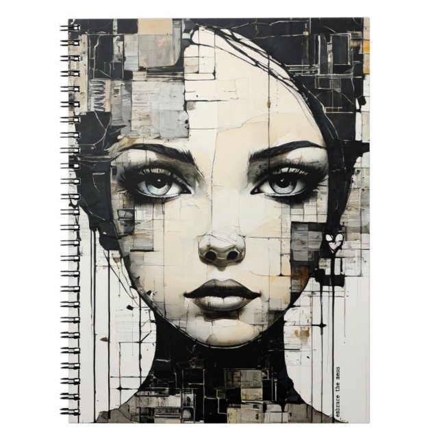 Das Durcheinander verkraften - es ist in Ordnung | Notizblock (Vorderseite)