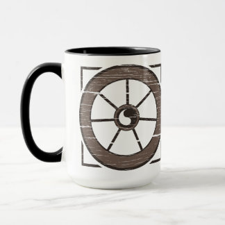Das Dusty Wheel: Wheel & Show Coffee Tasse v2