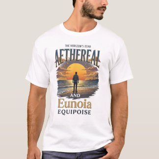 Das Echo des Horizonts Ätherisches Männer-T-Shirt T-Shirt