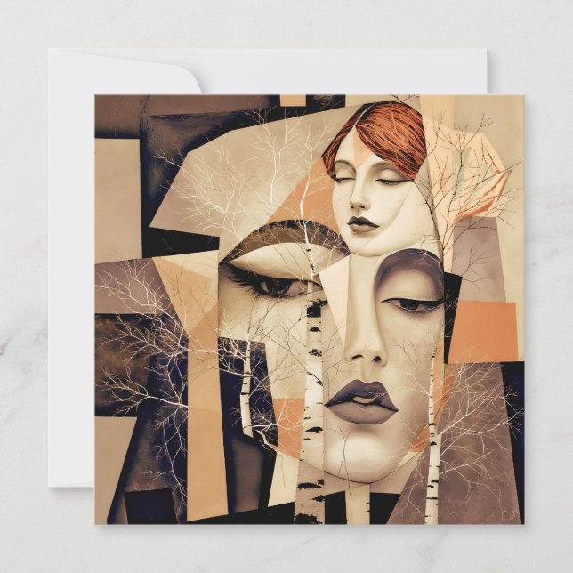 Das Echo von „Virelle“ – Ein abstraktes Porträt (Vorderseite)