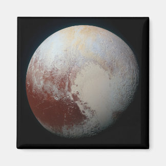 Das echte Pluto, hochauflösende neue Foto Magnet