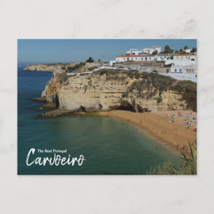 Das echte Portugal-Carvoeiro, die Algarve Postkarte