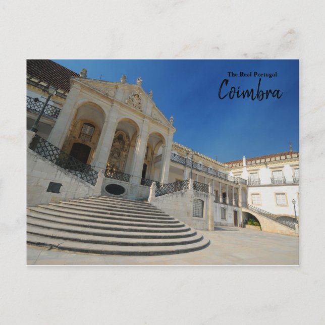 Das echte Portugal-Coimbra Postkarte (Vorderseite)