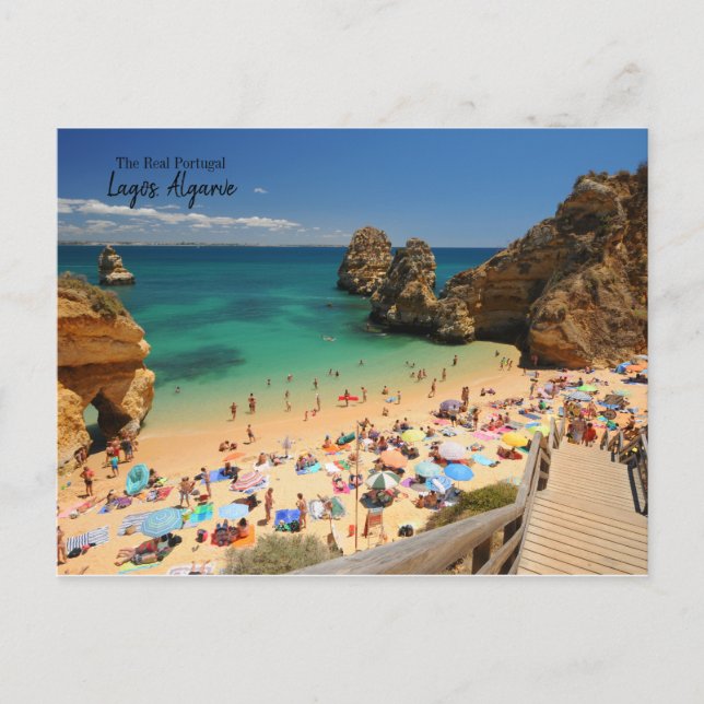 Das echte Portugal - Lagos, Algarve Postcard Postkarte (Vorderseite)